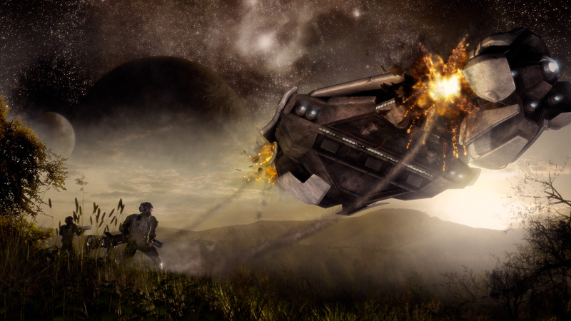 Illustration for article titled Spaceship Concept Art (Gallery 2)